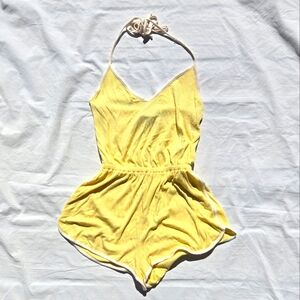 Yellow romper